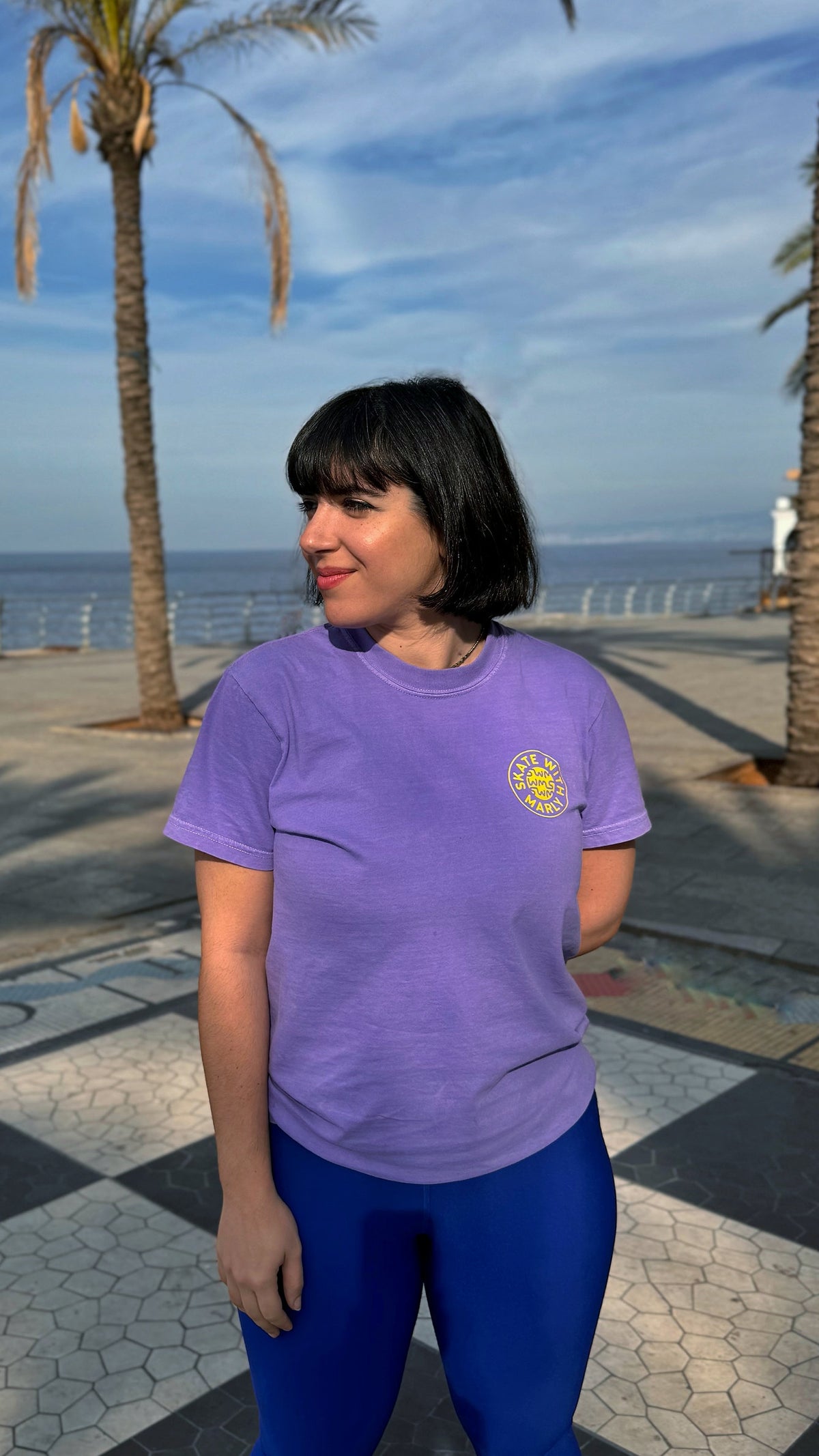 T-SHIRT Aweille on patine