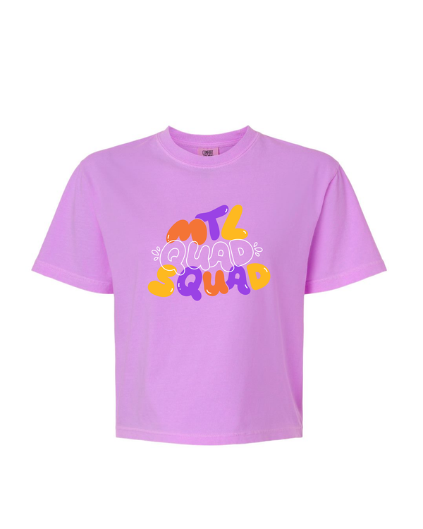 T-Shirt - MTL Quad Squad - SWM x La Charbonne