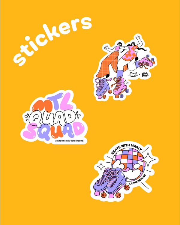 Sticker Bundle - SWM x La Charbonne